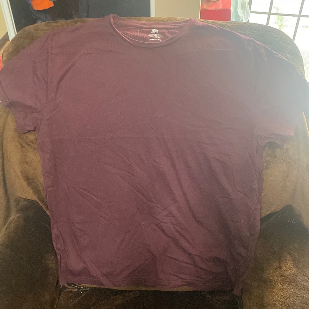 Medium Maroon Tee.
